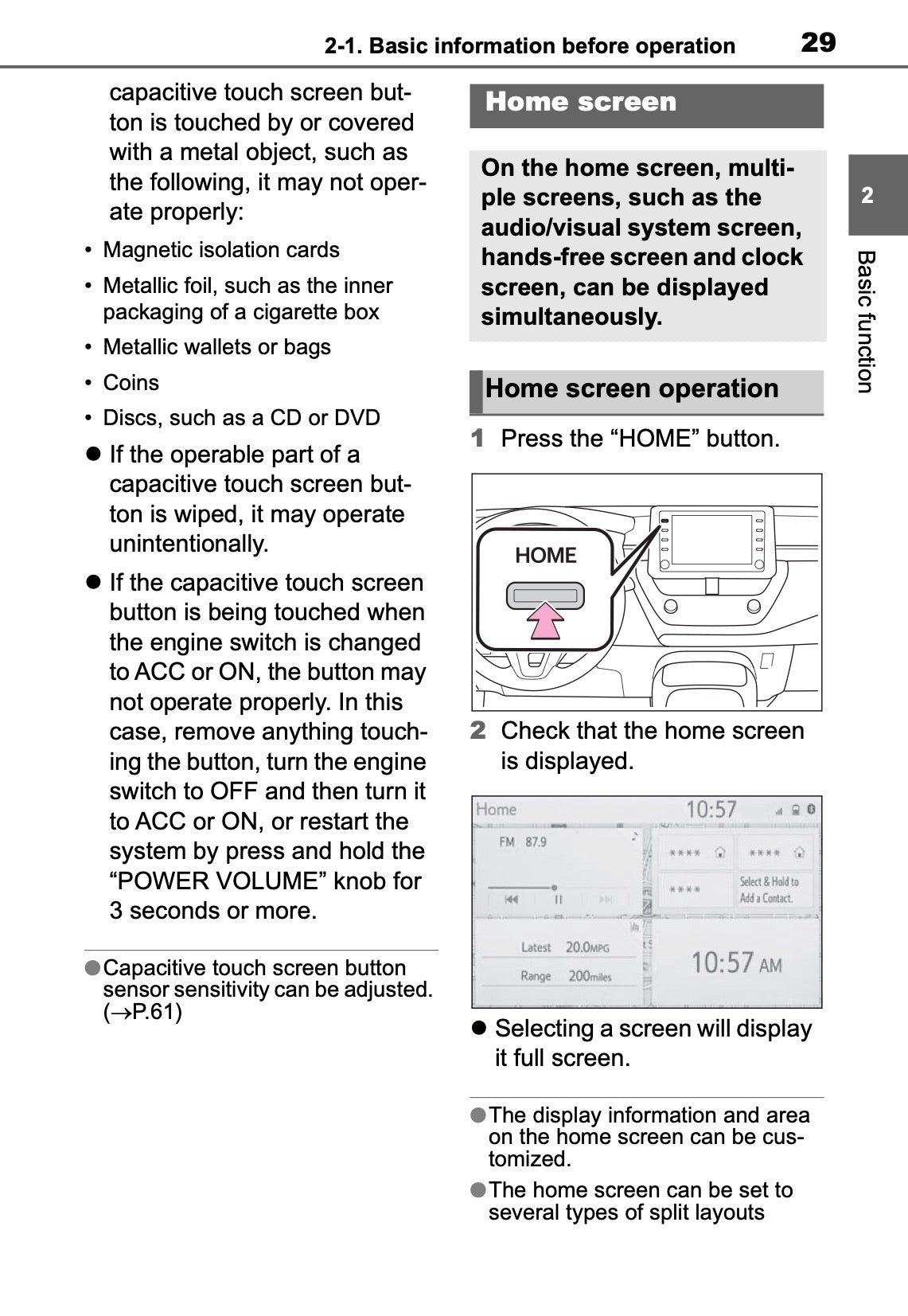 Toyota Touch Multimedia & Navigation Owner's Manual 2019 - 2021