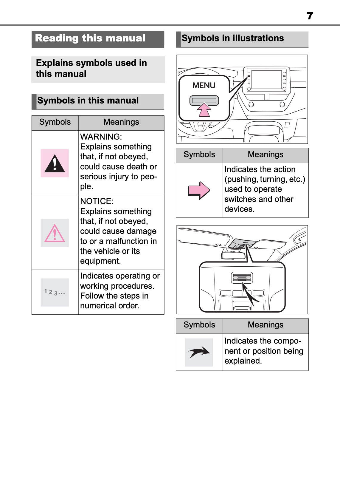 Toyota Touch Multimedia & Navigation Owner's Manual 2019 - 2021