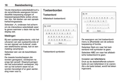 Opel Mokka X Infotainment Handleiding 2016 - 2020