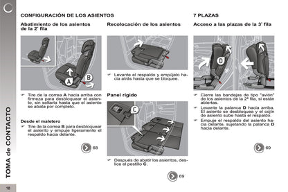 2012-2013 Peugeot 5008 Gebruikershandleiding | Spaans