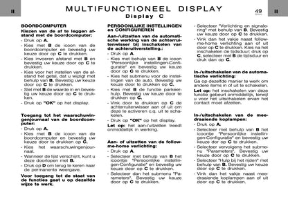 2005-2006 Citroën C5 Gebruikershandleiding | Nederlands