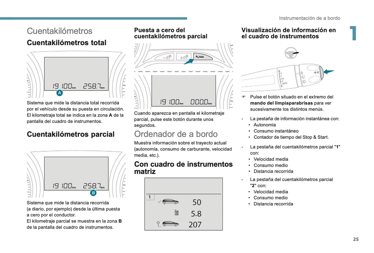 2018-2019 Peugeot 2008 Owner's Manual | Spanish