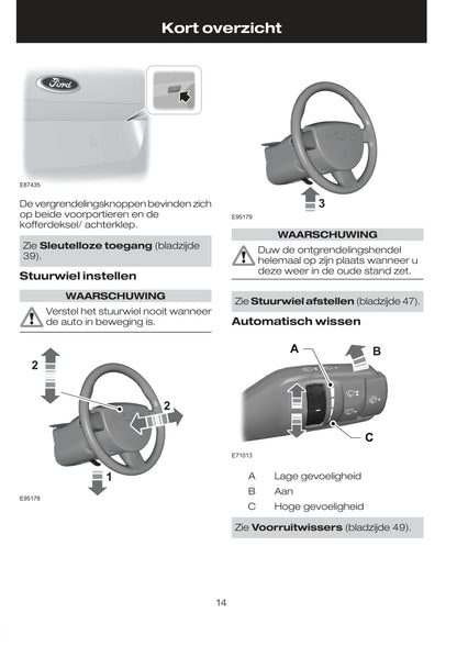 2008-2011 Ford Focus Owner's Manual | Dutch