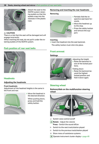 2020-2021 Skoda Fabia Gebruikershandleiding | Engels