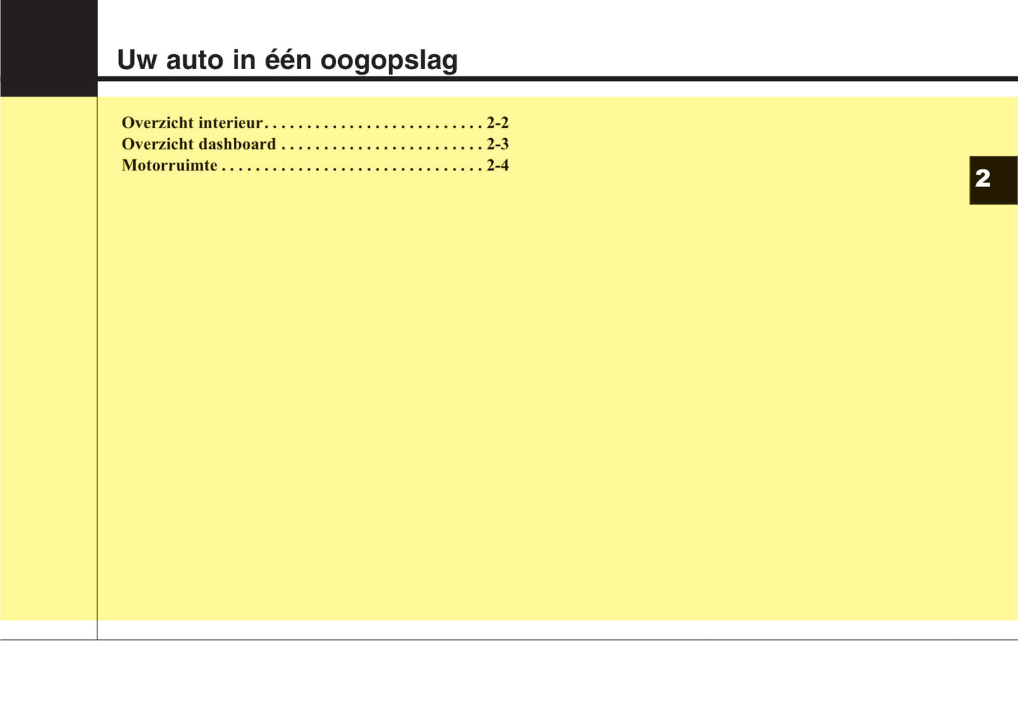 2015-2016 Kia Sportage Owner's Manual | Dutch