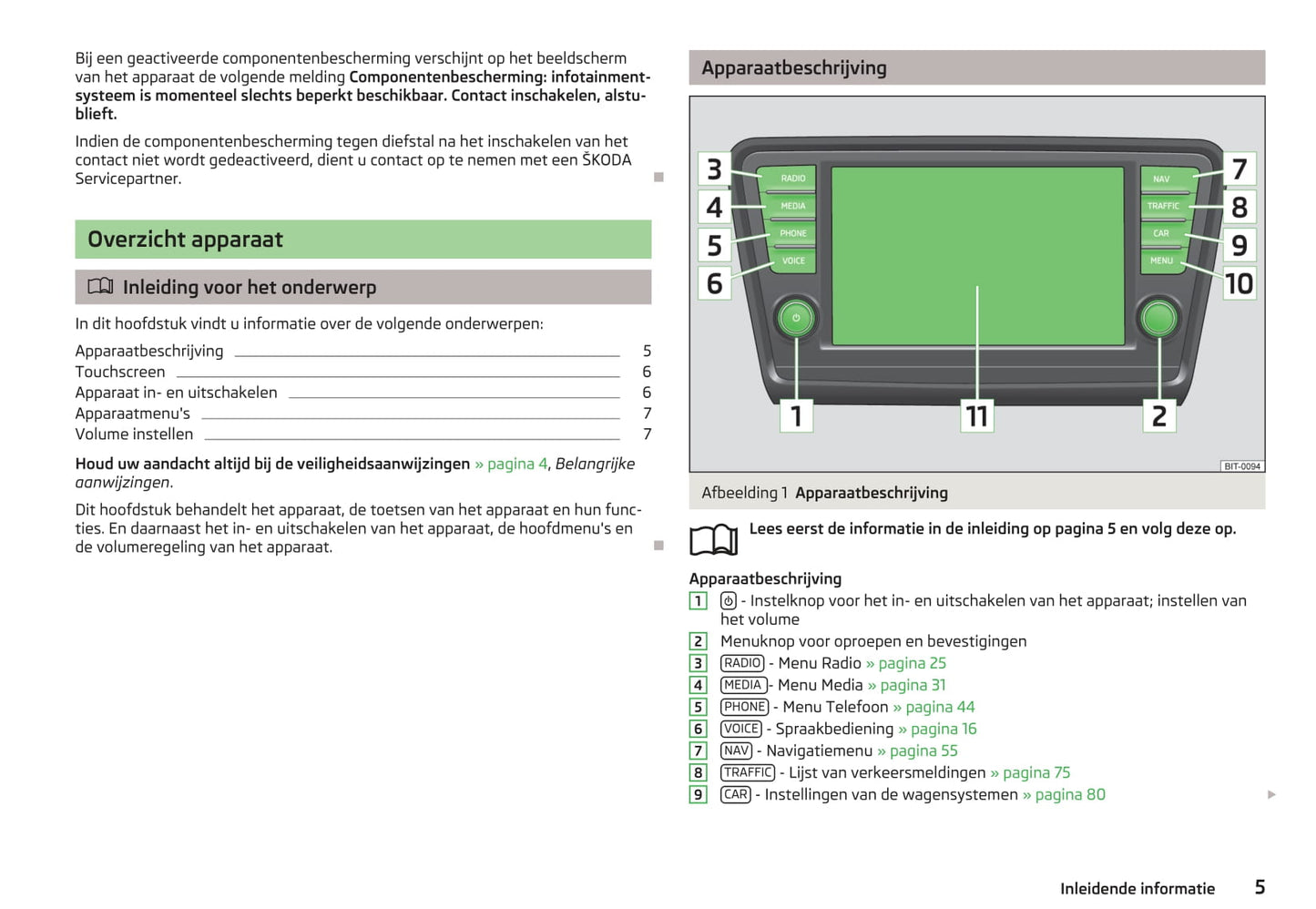 Skoda Columbus Navigatie Handleiding 2013