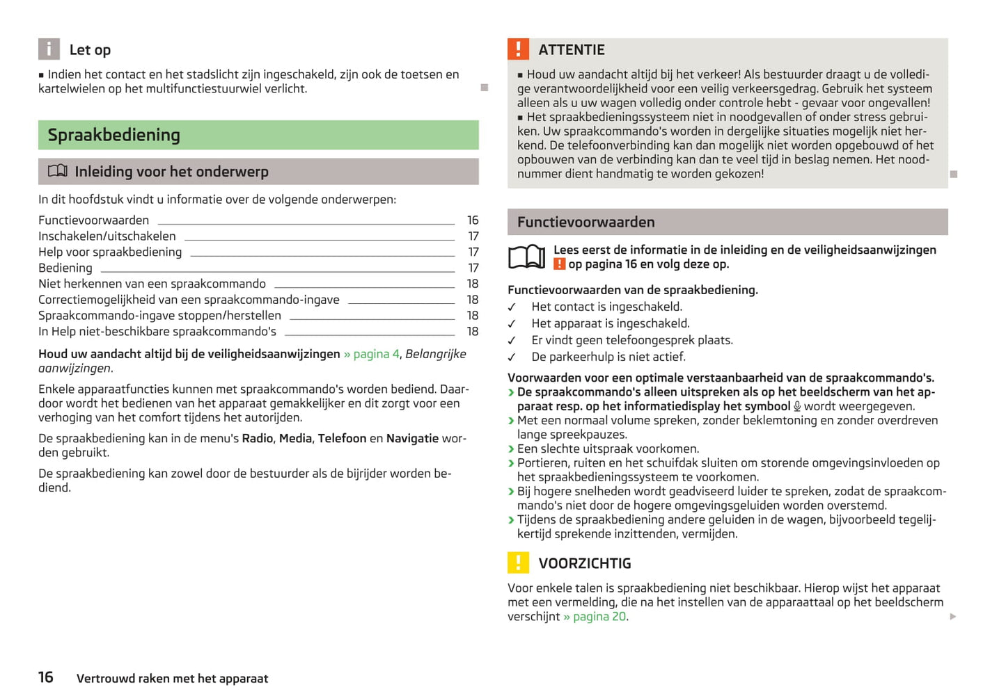 Skoda Columbus Navigatie Handleiding 2013