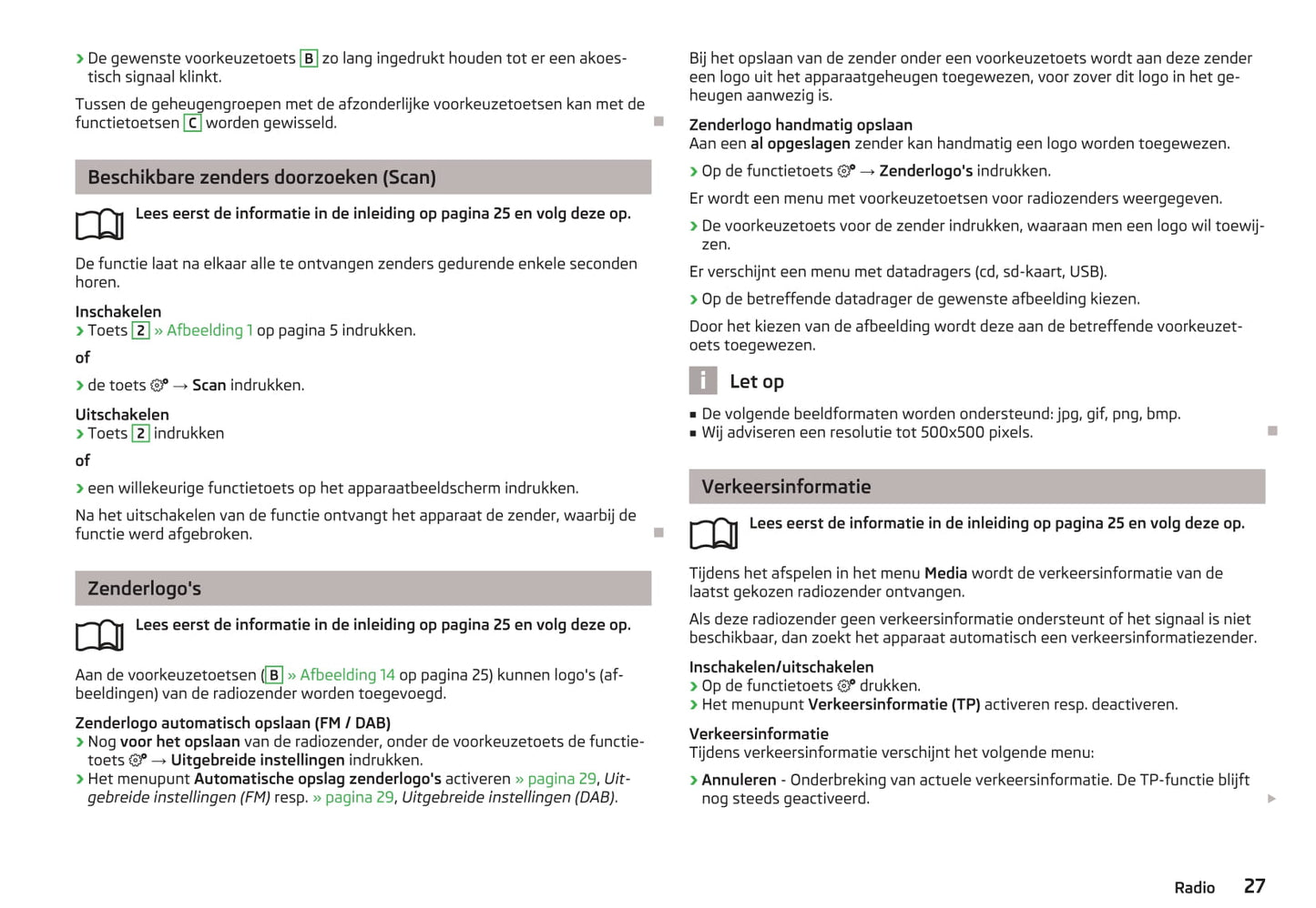 Skoda Columbus Navigatie Handleiding 2013