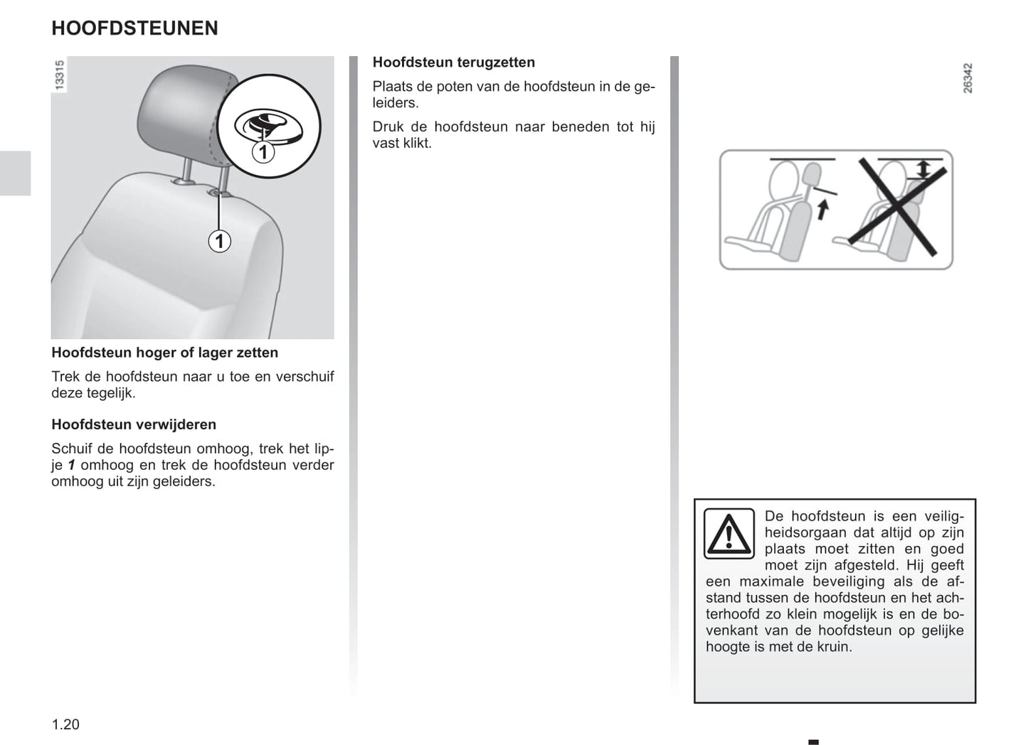 2012-2013 Renault Trafic Owner's Manual | Dutch