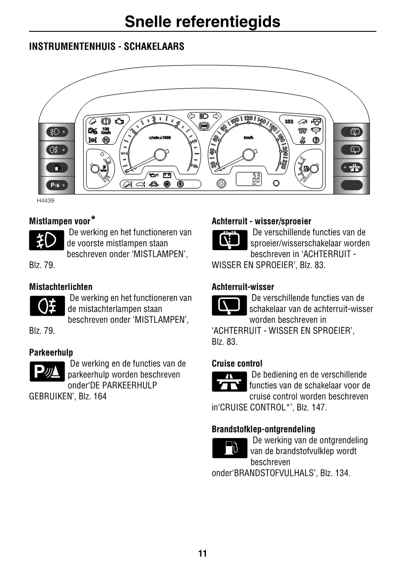 2002-2004 Land Rover Discovery 2 Manuel du propriétaire | Néerlandais