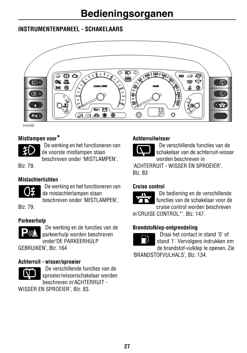 2002-2004 Land Rover Discovery 2 Manuel du propriétaire | Néerlandais