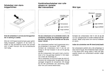 1985-1986 Toyota Starlet Owner's Manual | Dutch