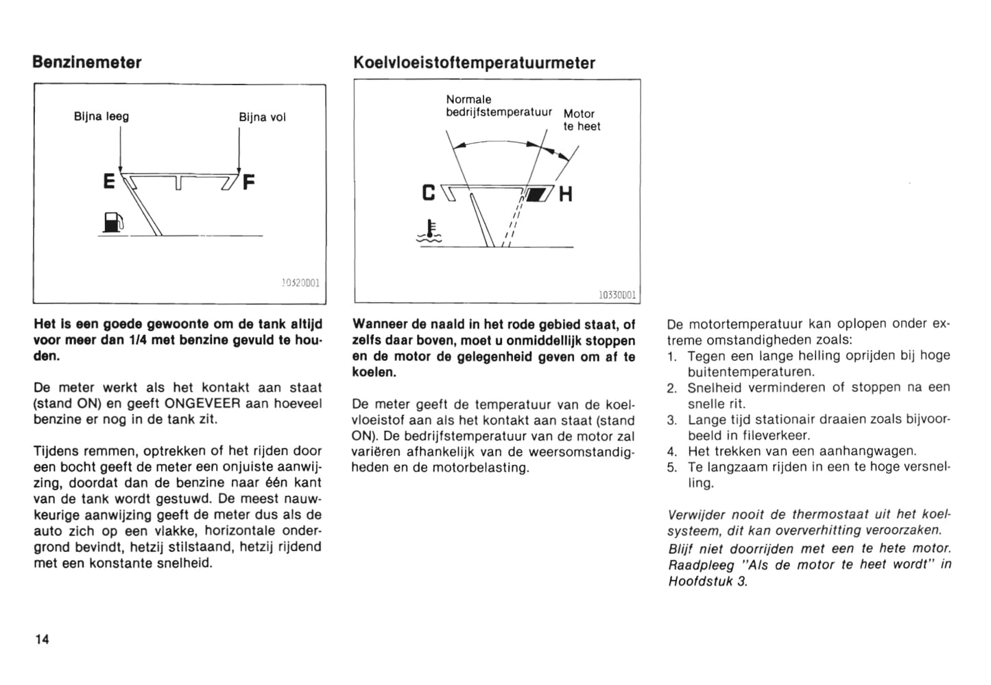 1985-1986 Toyota Starlet Owner's Manual | Dutch