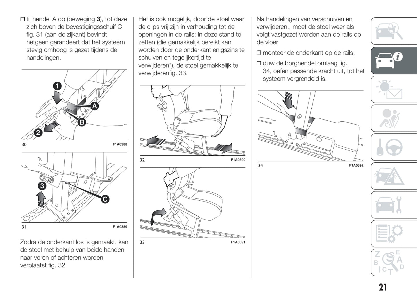 2014-2015 Fiat Ducato Owner's Manual | Dutch