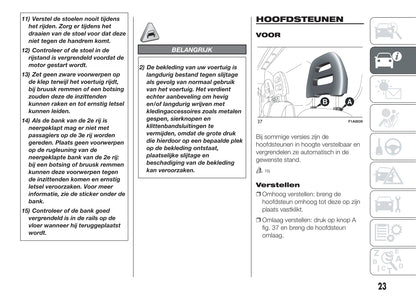 2014-2015 Fiat Ducato Owner's Manual | Dutch