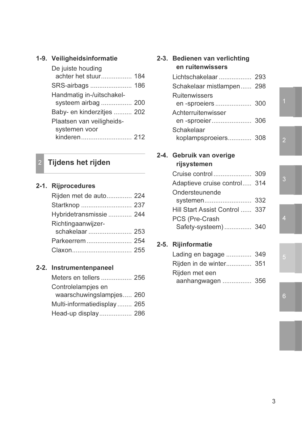 2012-2014 Toyota Prius/Prius Plug-in Hybrid Owner's Manual | Dutch