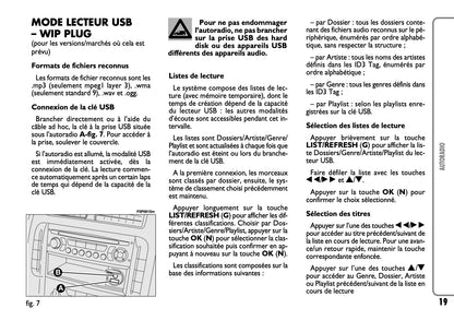 Fiat Scudo Autoradio & MP3 Guide d'instructions 2012 - 2017