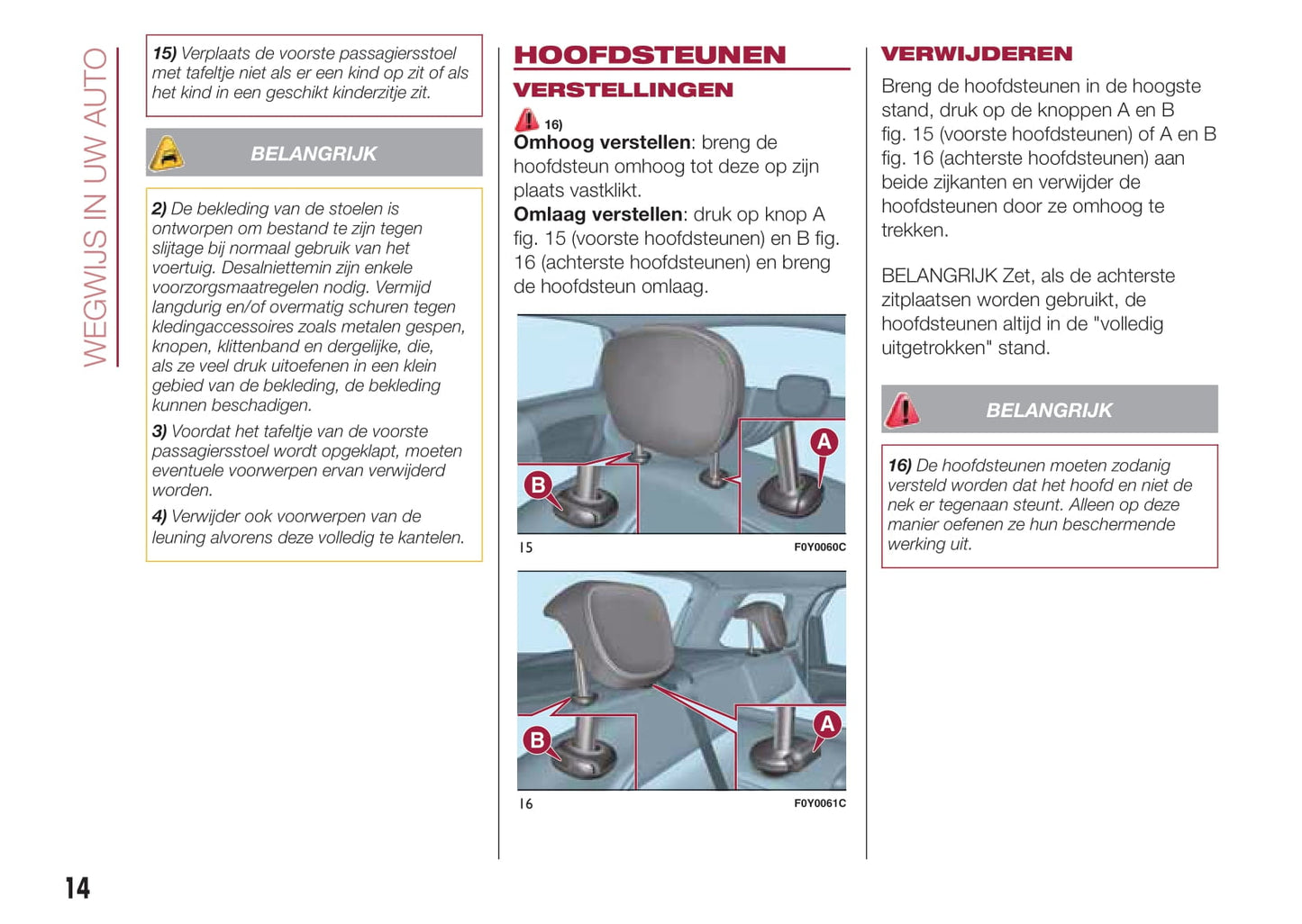 2016-2017 Fiat 500L Gebruikershandleiding | Nederlands