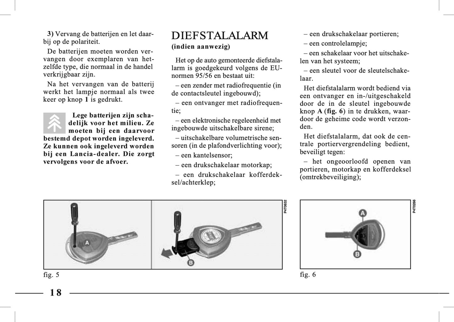 1995-2005 Lancia Lybra Gebruikershandleiding | Nederlands