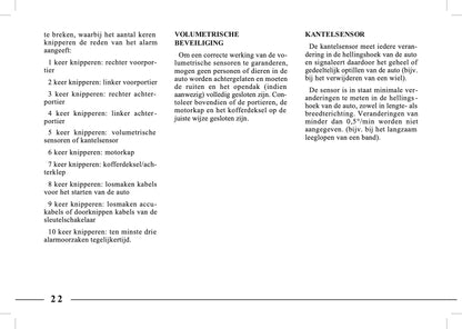 1995-2005 Lancia Lybra Gebruikershandleiding | Nederlands