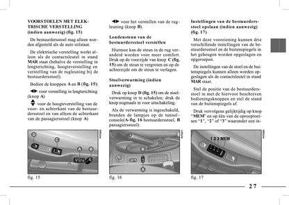 1995-2005 Lancia Lybra Gebruikershandleiding | Nederlands