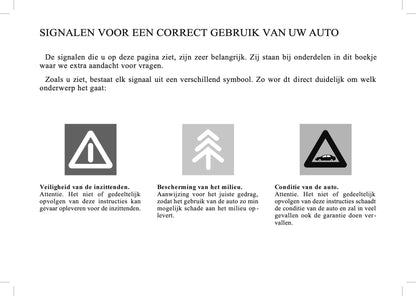 1995-2005 Lancia Lybra Gebruikershandleiding | Nederlands