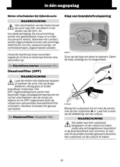 2012 Ford Galaxy/S-Max Owner's Manual | Dutch