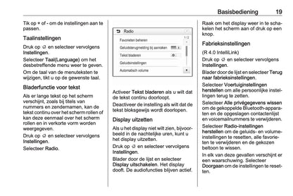 Opel Karl Infotainment System Handleiding 2017 - 2019