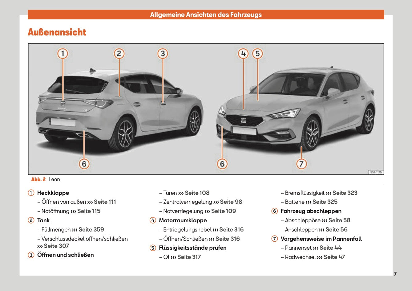 2020-2023 Seat Leon Manuel du propriétaire | Allemand