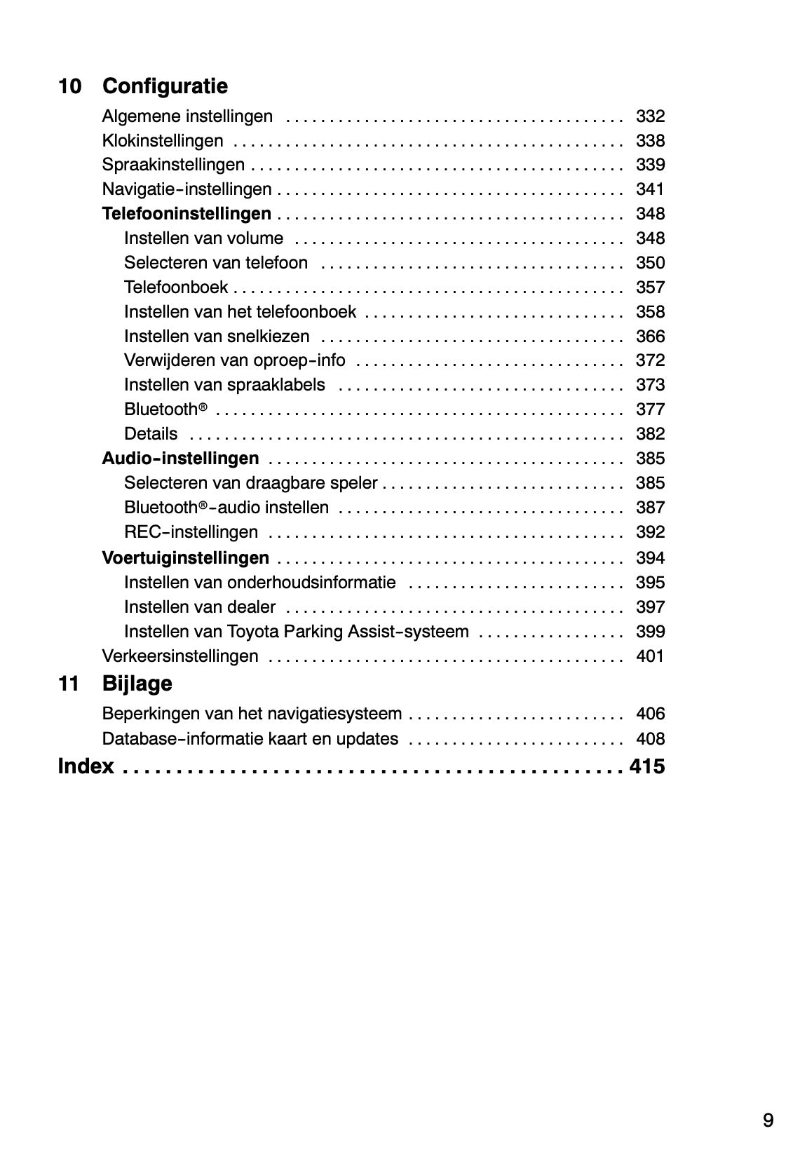 Toyota Land Cruiser HDD Navigatiesysteem Handleiding 2010