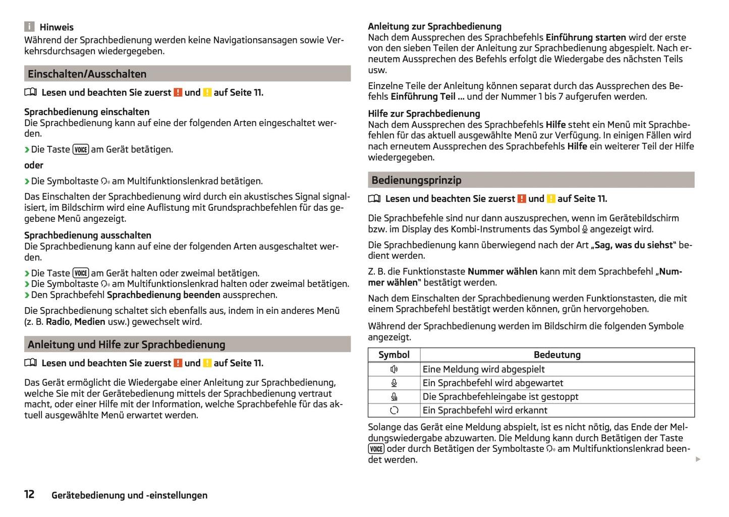 Skoda Amundsen Und Bolero Infotainment Bedienungsanleitung 2013