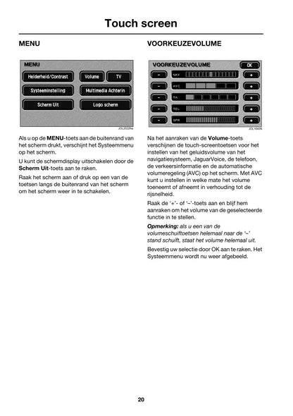 Jaguar XJ Navigatiesysteem Handleiding 2007 - 2009