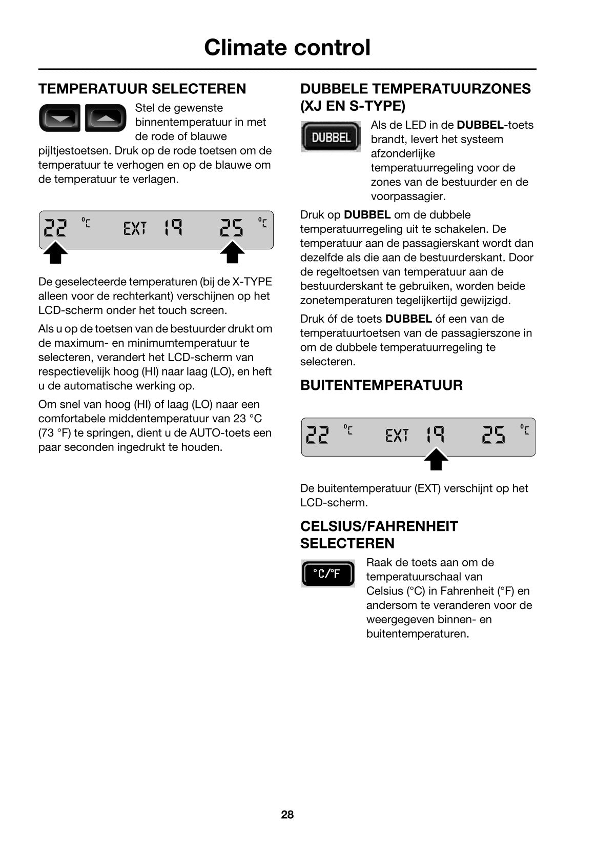 Jaguar XJ Navigatiesysteem Handleiding 2007 - 2009