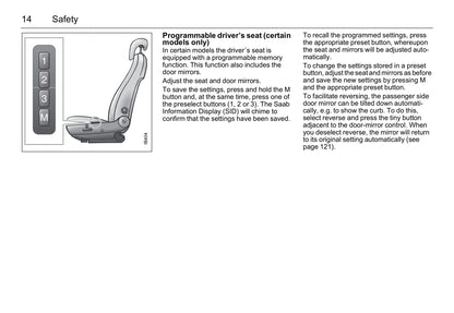 2001-2005 Saab 9-5 Owner's Manual | English