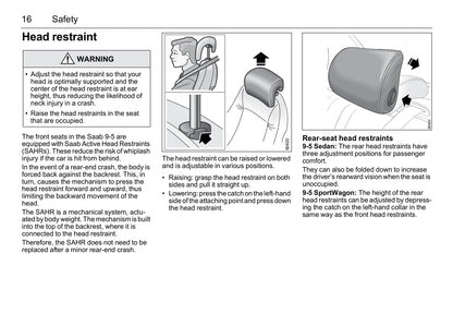 2001-2005 Saab 9-5 Owner's Manual | English