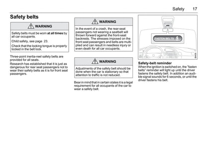 2001-2005 Saab 9-5 Owner's Manual | English