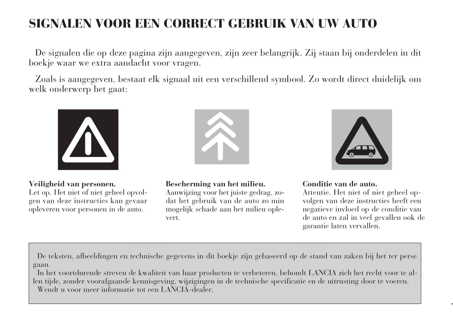 2002-2008 Lancia Phedra Owner's Manual | Dutch