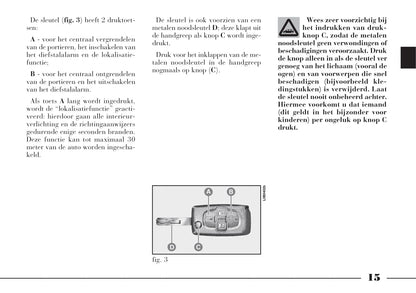 2002-2008 Lancia Phedra Owner's Manual | Dutch