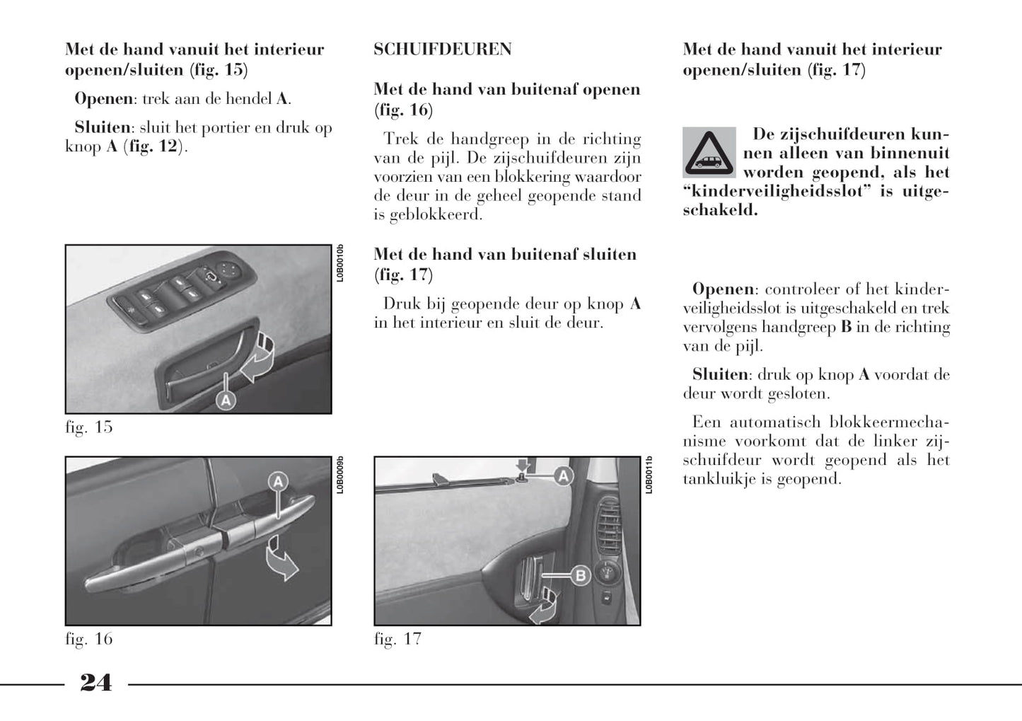 2002-2008 Lancia Phedra Owner's Manual | Dutch