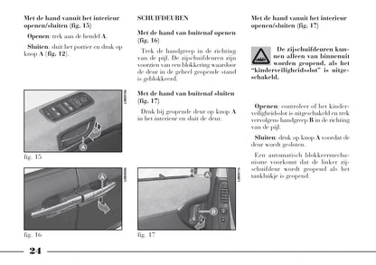 2002-2008 Lancia Phedra Owner's Manual | Dutch