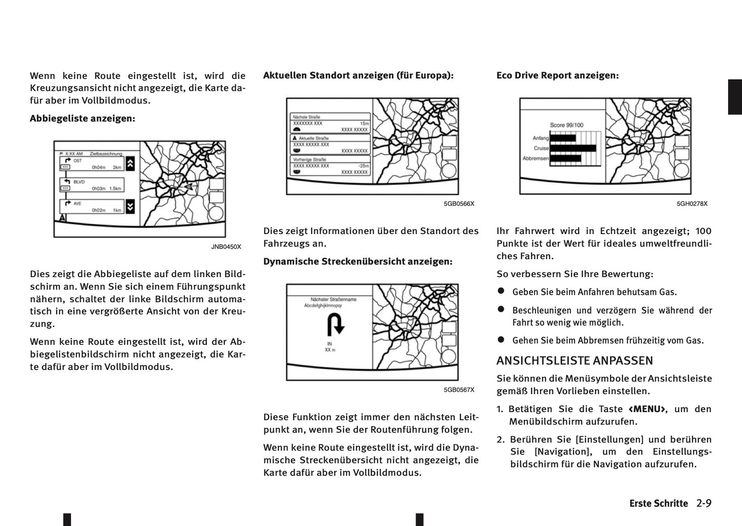 Infiniti Intouch Navigation Bedienungsanleitung 2014