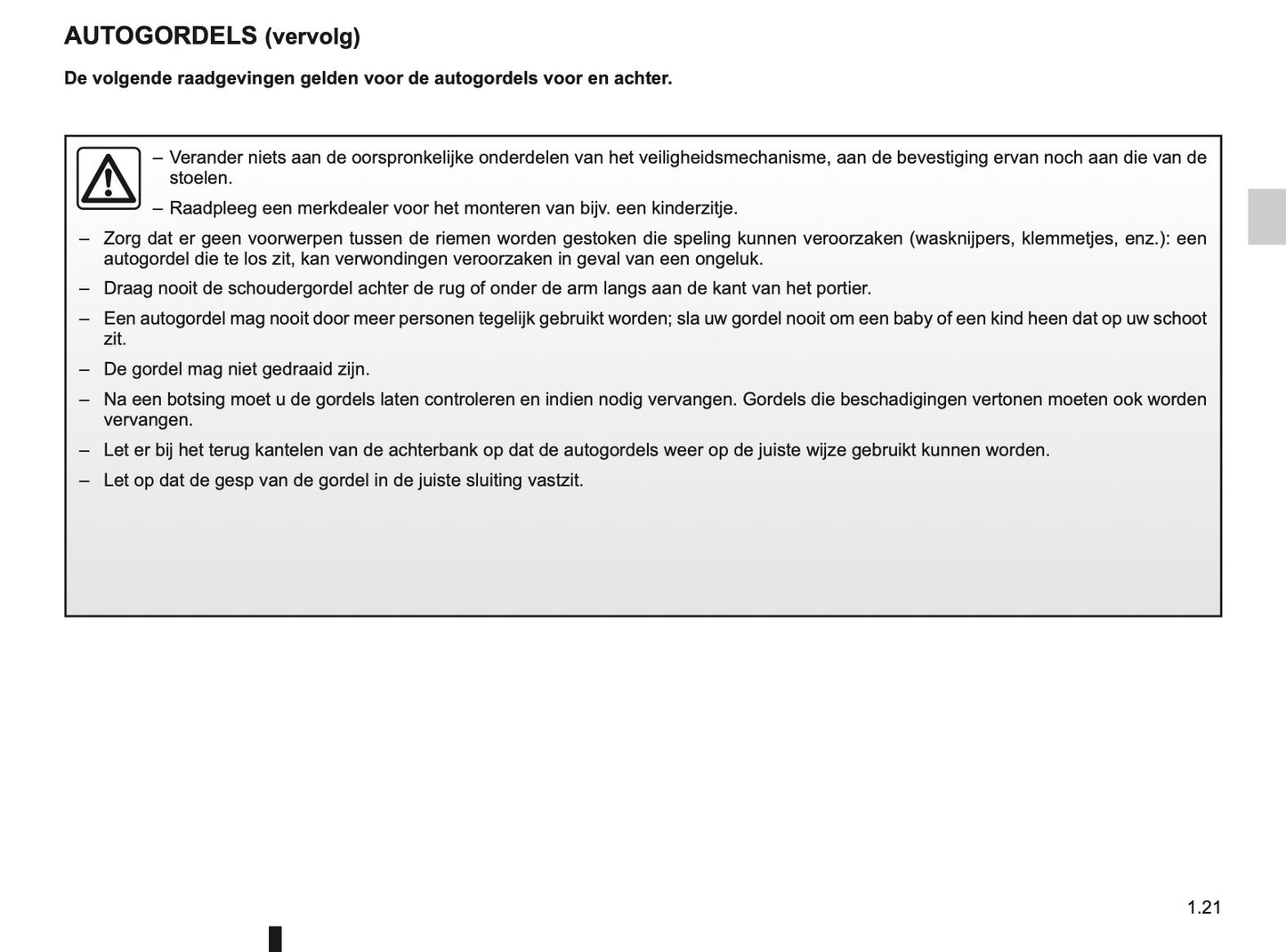 2009-2010 Renault Laguna Gebruikershandleiding | Nederlands