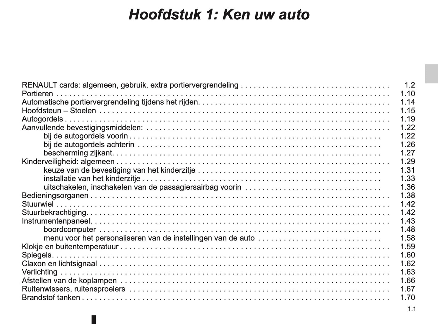 2009-2010 Renault Laguna Gebruikershandleiding | Nederlands