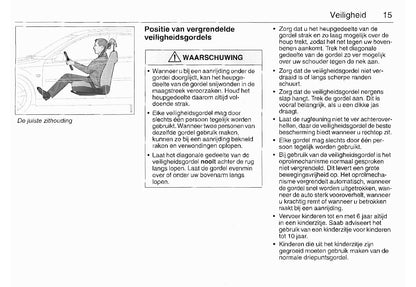 2003-2008 Saab 9-3 Owner's Manual | Dutch