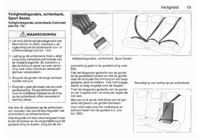 2003-2008 Saab 9-3 Owner's Manual | Dutch