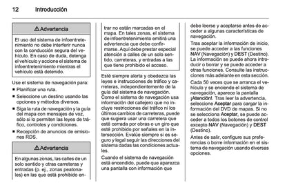 Opel Ampera Manual de infoentretenimiento 2011 - 2015