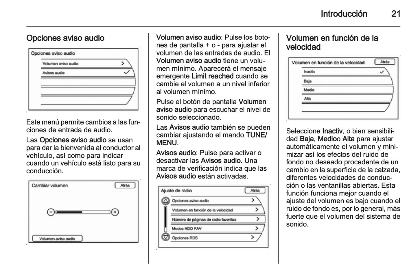 Opel Ampera Manual de infoentretenimiento 2011 - 2015