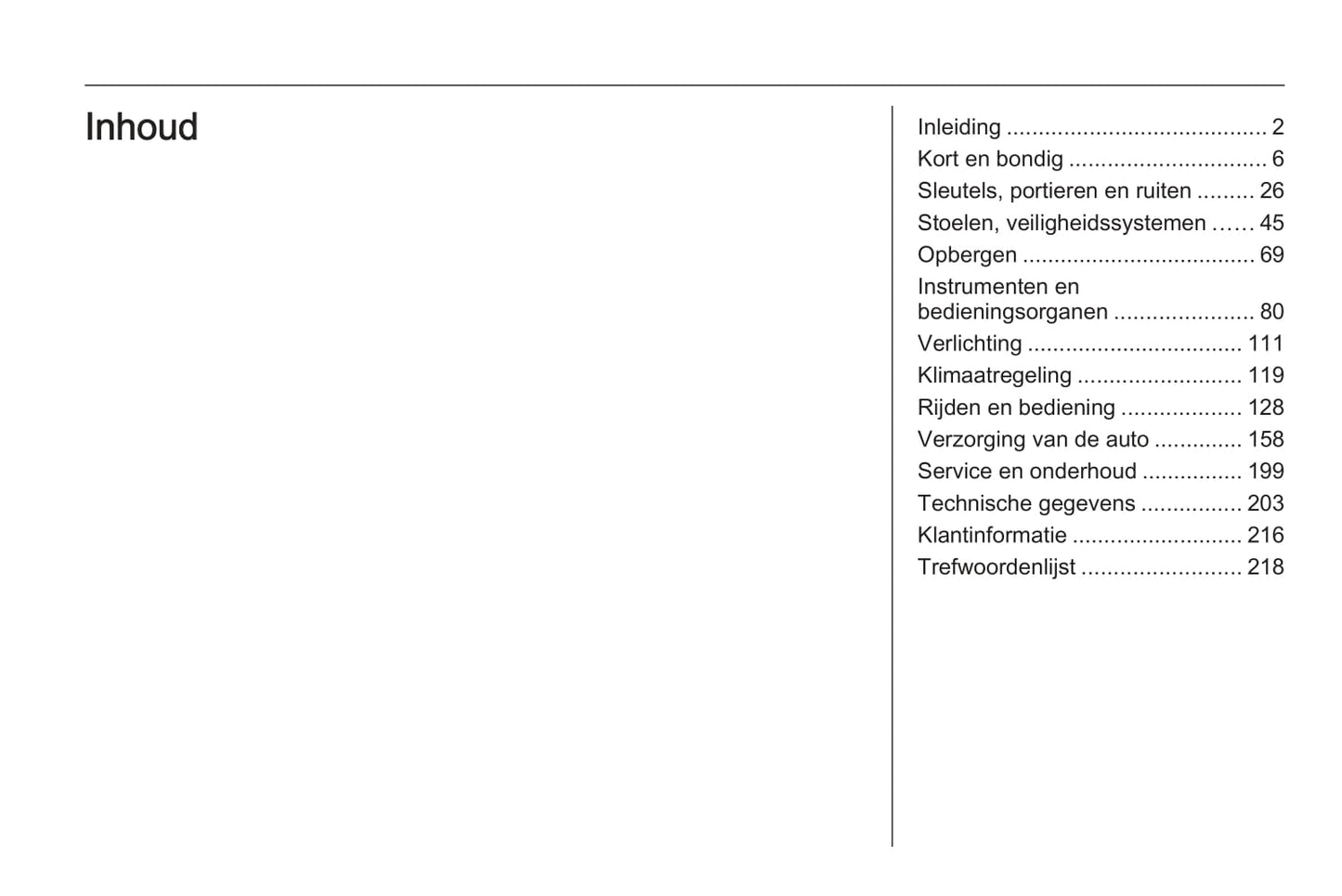 2013-2014 Opel Zafira / Zafira Family Gebruikershandleiding | Nederlands