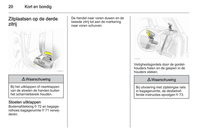 2013-2014 Opel Zafira / Zafira Family Gebruikershandleiding | Nederlands