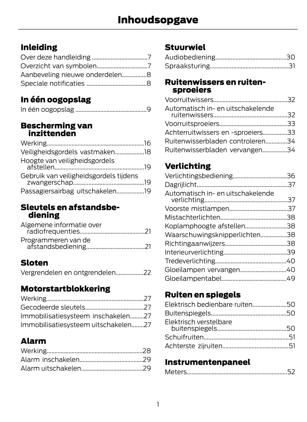 2011-2014 Ford Transit Gebruikershandleiding | Nederlands